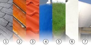 다양한 지붕 재료는 흡수하는 열의 양이 다릅니다. 지붕의 알베도가 높을수록, 즉 지붕이 더 하얄수록 태양 반사율과 열 방출이 높아져 에너지 사용량과 비용을 줄일 수 있습니다.