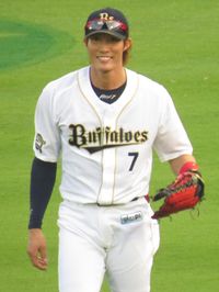 오릭스 시절(2013년 8월 29일, 핫토모토 필드 고베에서)