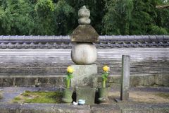 오카자키시 카모다 정(鴨田町) 다이주지 내 마쓰다이라 8대 묘에 있는 마쓰다이라 기요야스의 묘