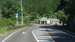 레이잔 주차장 부근 (후쿠시마현 다테시 레이잔)