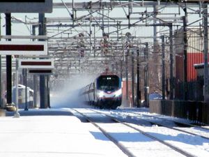 2014년 2월 7일 첫 영업 운행을 하는 Amtrak ACS-64 600호