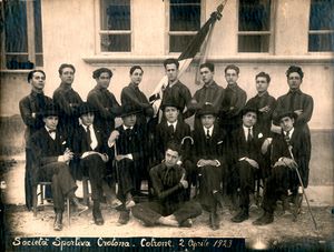 S.S 크로토나 초창기 구단 사진, 1923년 4월 2일 크로토네 왕립 기술 연구소