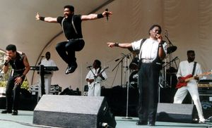 1990년대 플로리다에서의 밴드 공연