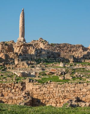 아폴로 신전의 폐허.