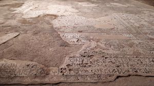 아테네 고고학 박물관에 있는 4세기 시나고그의 유적