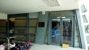 2017 타이베이 하계 유니버시아드 조직위원회 사무실 입구