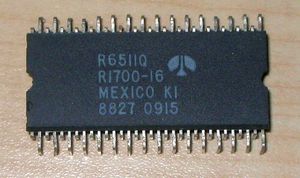 QIP에 들어있는 6502 기반 마이크로컨트롤러