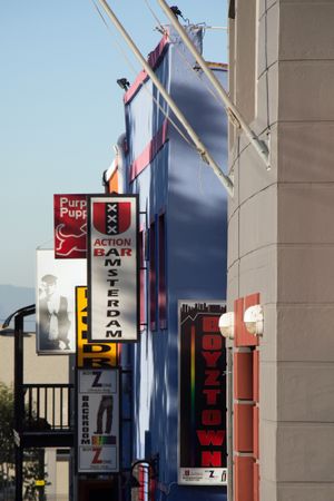 케이프타운, 남아프리카 공화국에 있는 남성 전용 게이바의 중심지