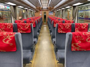 헤드 커버 교체 후의 차내