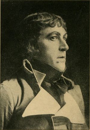 베르너 크라우스의 '당통의 죽음'에서의 모습