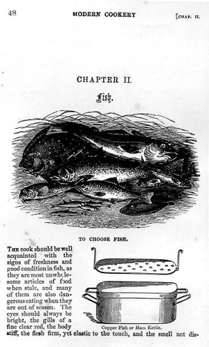 엘리자 액턴의 개인 가정을 위한 현대 요리법에서 (런던: Longmans, Green, Reader, and Dyer, 1871, p. 48)