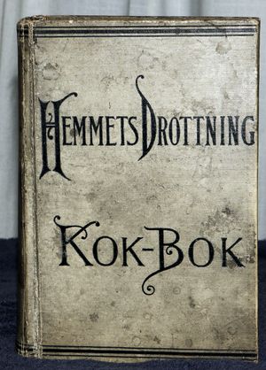 1899년 미국에서 출판된 노르웨이 이민자 요리책(노르웨이어).