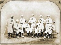 프로로 전환하기 1년 전인 1868년의 신시내티 레드 스타킹스