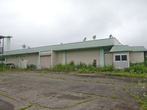 현존하는 구 공항의 여객 터미널 빌딩