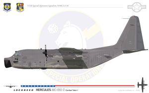 711 특수 작전 비행대대(SOS) 소속 MC-130E 컴뱃 탈론 I, 1996년–현재