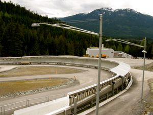 2008년 6월의 휘슬러 슬라이딩 센터