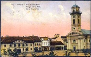 1804년 마리 여왕 광장 (현재 이오시프 콘스탄틴 드러간 광장)