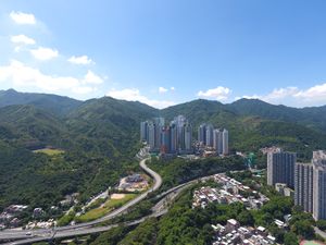 수이춘오 외곽으로 이어지는 도로