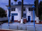 기차역에 위치했던 첫 클럽 사무실(현재 축구 아카데미)