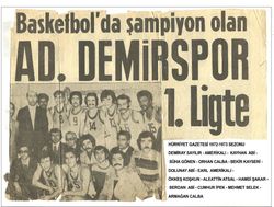 ADS 농구팀, 1부 리그에서