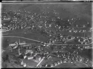 발터 미텔홀저가 300m 상공에서 촬영한 항공 사진 (1920년)