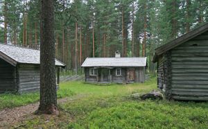 호프의 전형적인 소작농 주택