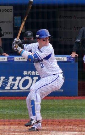 마키의 타격 폼(2021년)