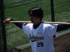 오릭스 버팔로스 시절의 이가와