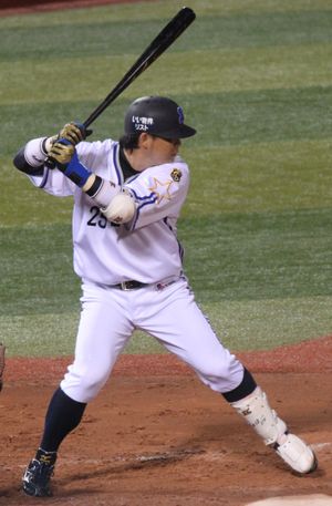 무라타 슈이치의 타격 폼(2011년 요코하마)