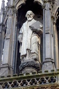 순교자 기념관에 있는 크랜머 동상