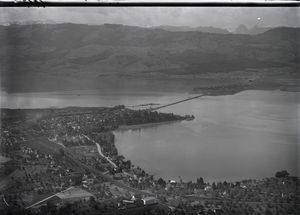 발터 미텔홀저가 1930년에 촬영한 200m 상공 항공 사진