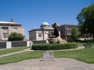 워더 공원의 토머스 제퍼슨 동상