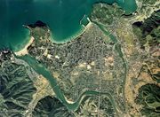 항공 사진으로 본 하기성