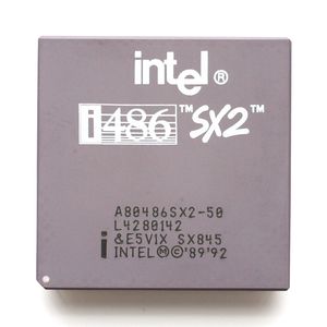 인텔 i486SX2-50 마이크로프로세서