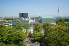 B3동에서 학술 정보 센터 및 U홀을 바라본 모습