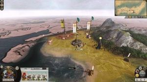 캠페인 모드는 여러 지방, 첩자, 그리고 병력이 인물로 표시된 일본 지도를 특징으로 한다.