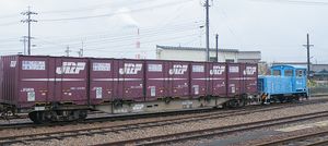 전용선의 화물 열차 (2009년 1월)