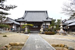 오다이노가타가 보리사로 정한 젠도지 (히가시우라정)