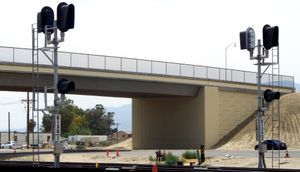 유니온 퍼시픽 철도 유마 지선, 캘리포니아 코첼라에 설치된 CTC 자동 폐색 신호