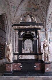 고딕 묘소, 크리스티안 3세와 프레데리크 2세의 묘