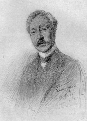 소설가 조지 무어, 앤 브론테의 소설 팬