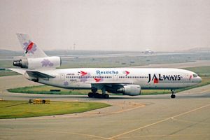 JAL 웨이즈의 DC-10