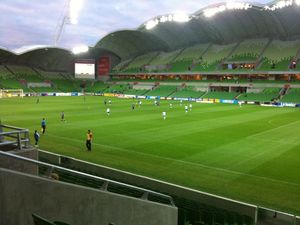 멜버른 렉탱귤러 스타디움 내부