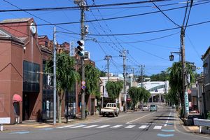 역 남쪽에서 본 모습