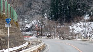 나가노현 기타아즈미군 오타니무라 다카하시(2021년 3월 촬영)