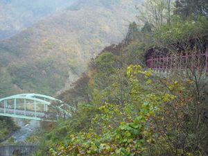 현도로 이용되는 곳카이 교, 구도는 복도