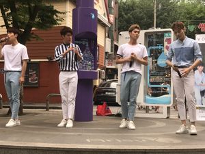 보이스퍼의 버스킹 in 신촌, 2017년