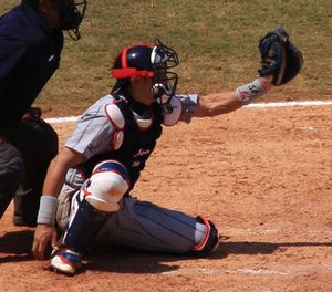 베이징 올림픽 대표팀 시절의 야노(2008년)