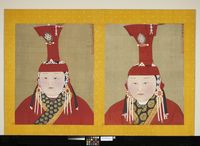 린친발의 배우자와 어머니.