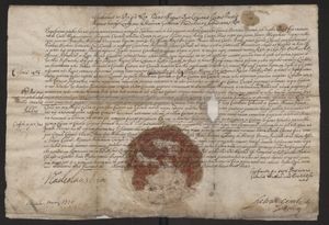 국왕 브와디스와프 4세 바사가 1635년 그니에즈노의 옛 특권을 확인